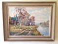Paisaje, Oléo sobre Lienzo de J.P.Jungo